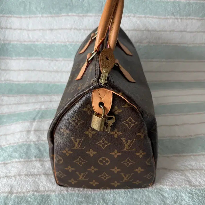 [BUNJANG] Louis Vuitton Monogram Speedy 35 Tote Bag / 정품 루이비통 모노그램 스피디35