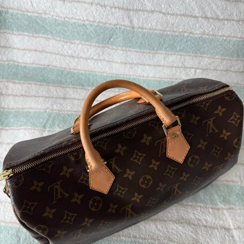 [BUNJANG] Louis Vuitton Monogram Speedy 35 Tote Bag / 정품 루이비통 모노그램 스피디35