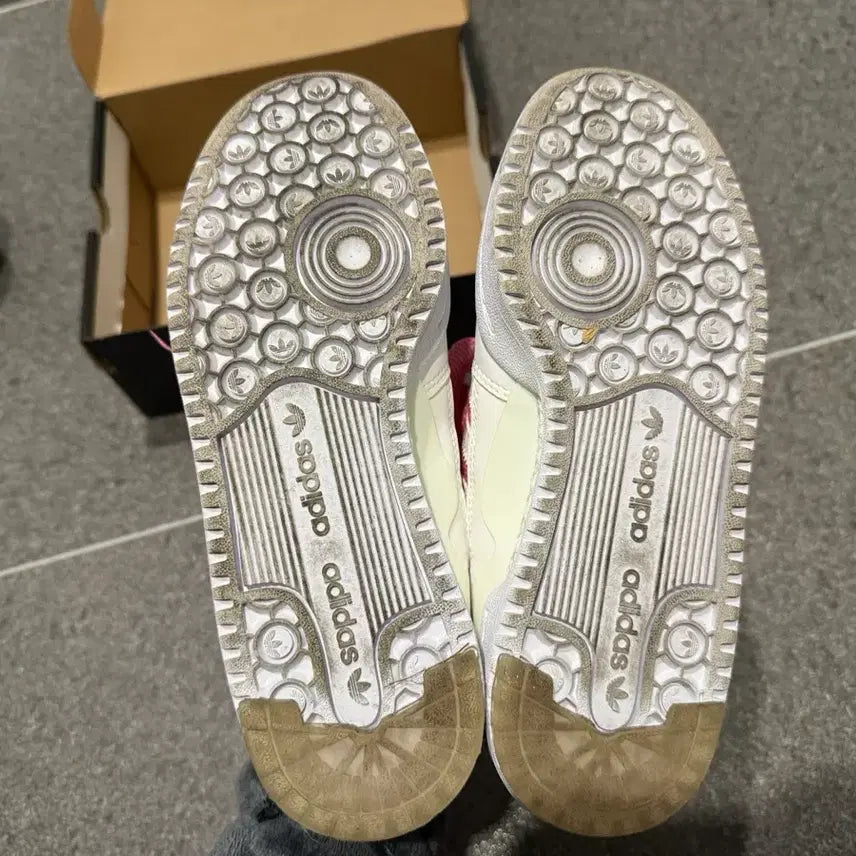 [BUNJANG] Adidas Forum Low GS Ribbon Pink Sneakers / 아디다스 정품 포럼로우 GS 리본핑크 230사이즈