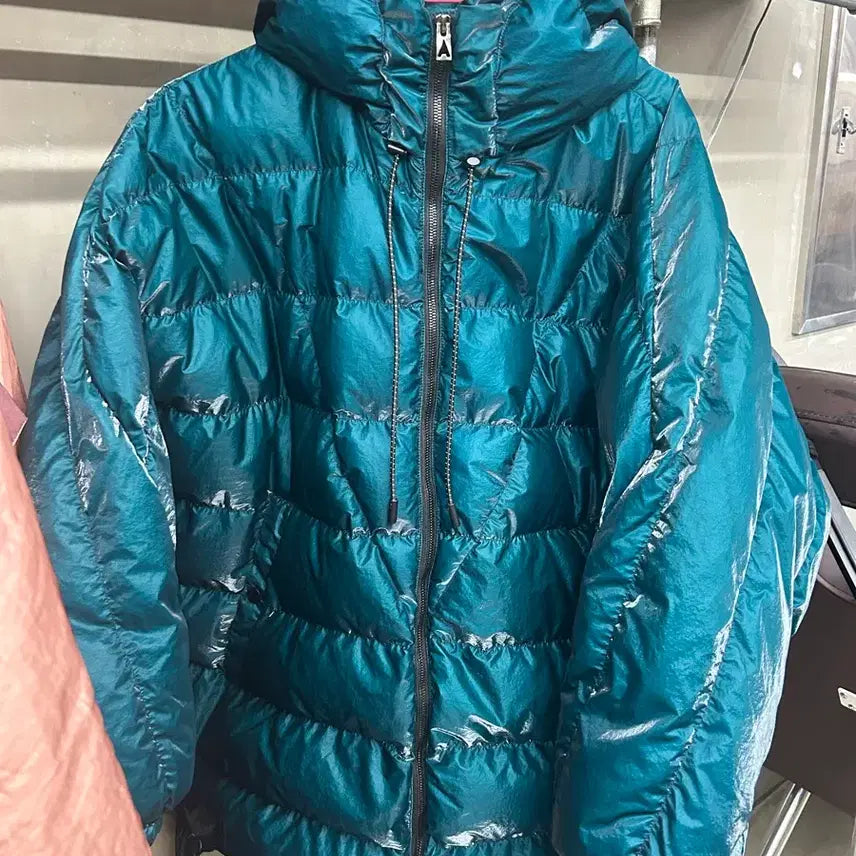 [BUNJANG] Itzy Itzy Emerald Goose Down Padding / 이태리 아이레인 에메랄드 구스다운 패딩 M 남녀공용