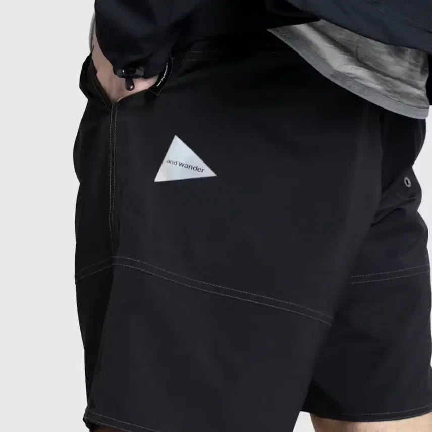 [BUNJANG] And Wander Wave Shorts Black XL / 앤드원더 웨이브 쇼츠 블랙 XL