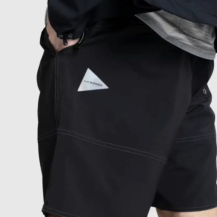 [BUNJANG] And Wander Wave Shorts Black XL / 앤드원더 웨이브 쇼츠 블랙 XL
