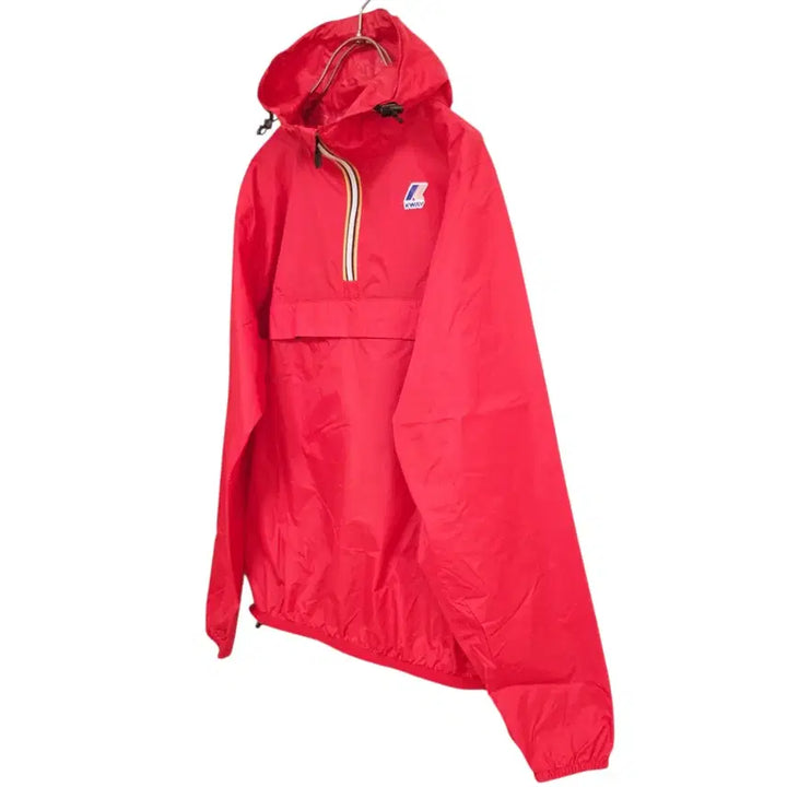 [BUNJANG] K-WAY Anorak Parka Red (Size S) / K-WAY 까웨 바람막이 아노락 파카 레드 사이즈S