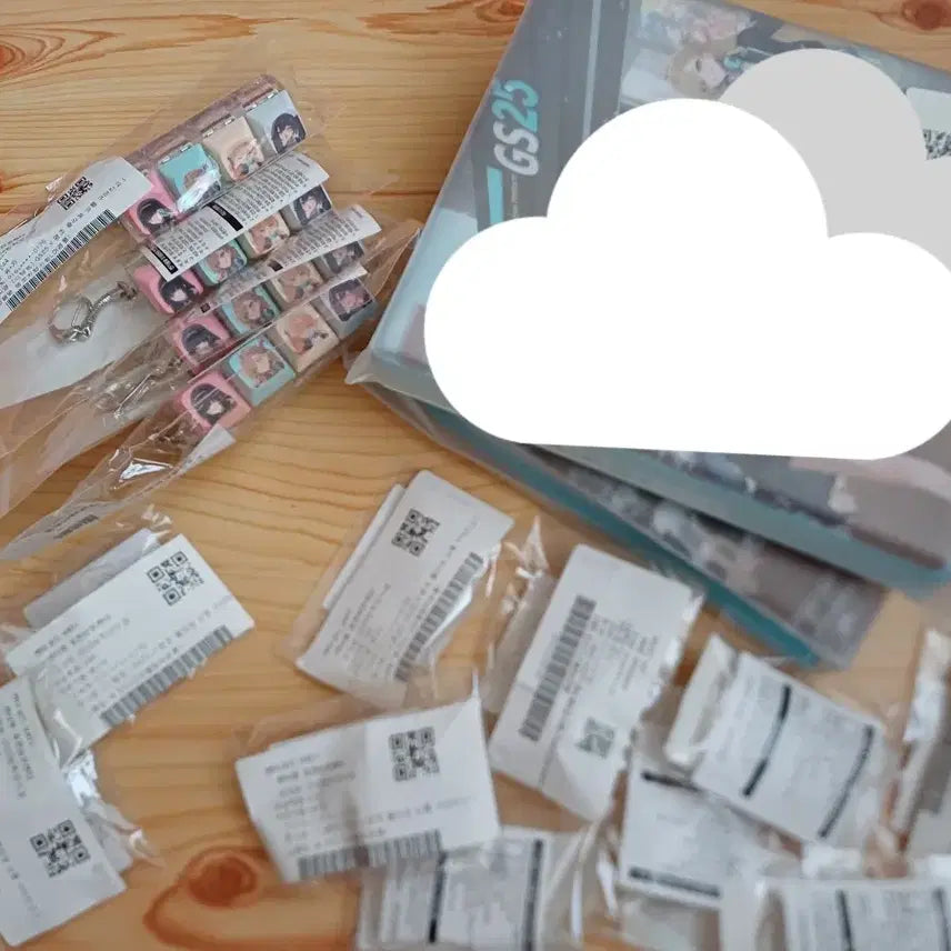 [BUNJANG] GS25 Myeongjo Keycap Keyring LD / gs25 명조 키캡키링LD 판매합니다