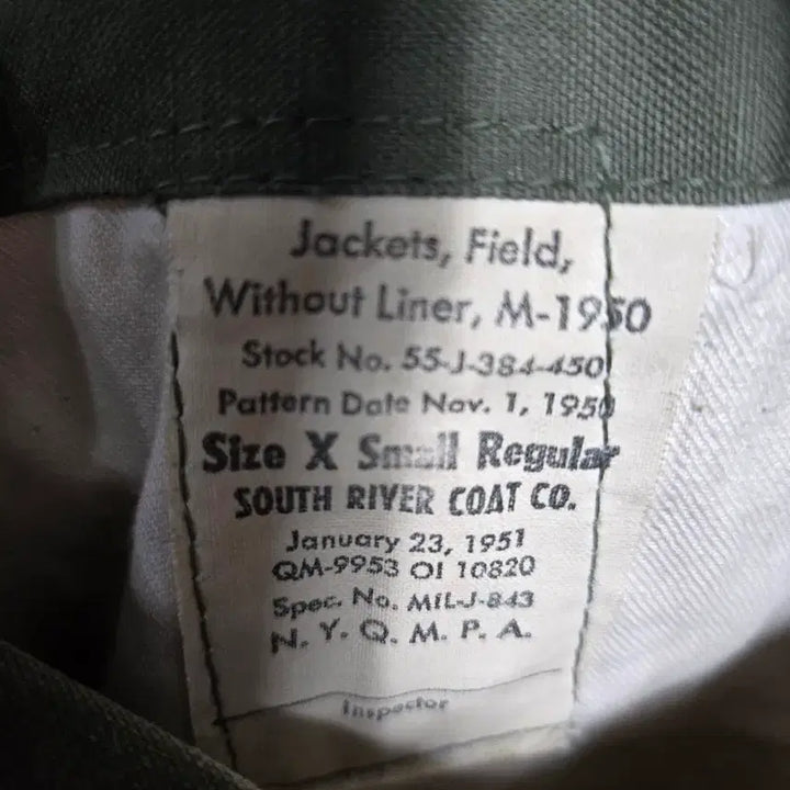 [BUNJANG] US Military 1950 Field Jacket XS-R / 미군1950필드자켓xs-r