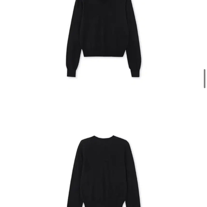 [BUNJANG] Riel V-neck Knit Black / (나중에 가격 인상)리엘  브이넥 니트 블랙