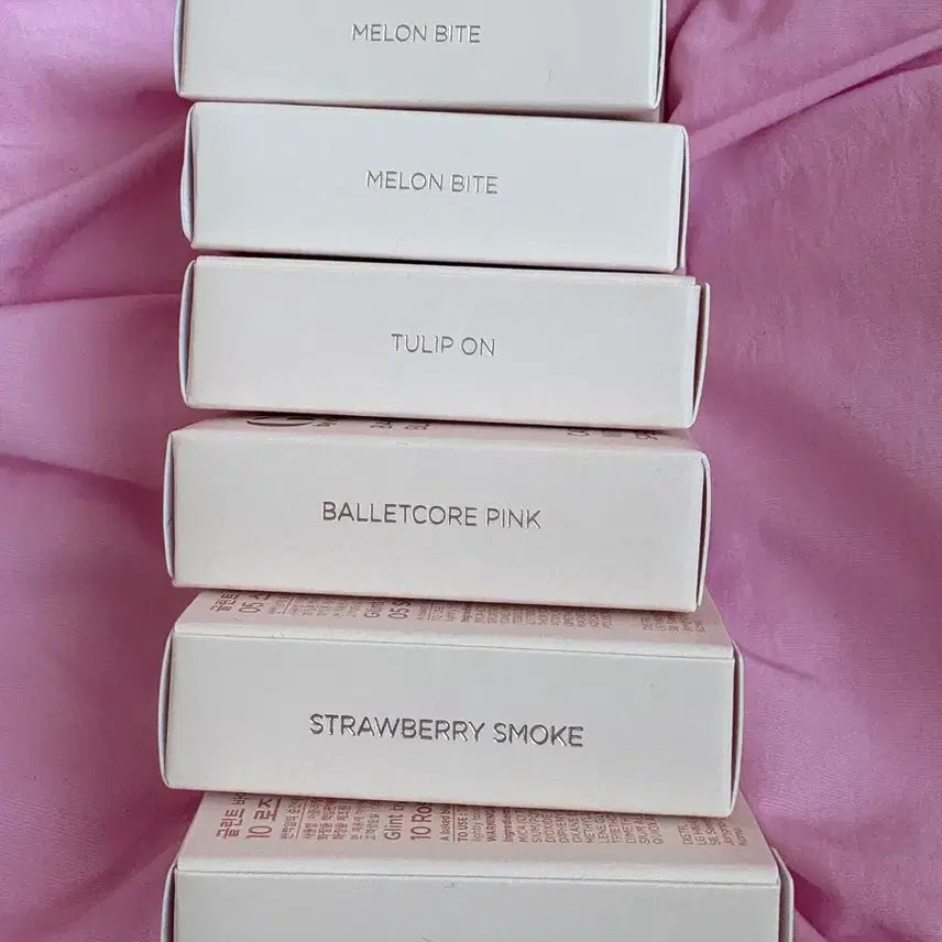 [BUNJANG] Glint Baked Blush Set / 글린트 베이크드 블러쉬 (멜론 바이트, 로즈쿼트, 스트로베리 스모크)