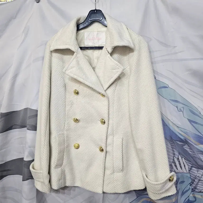 [BUNJANG] LIZ LISA Ivory Double Button Coat / LIZ LISA  리즈리사  코트
