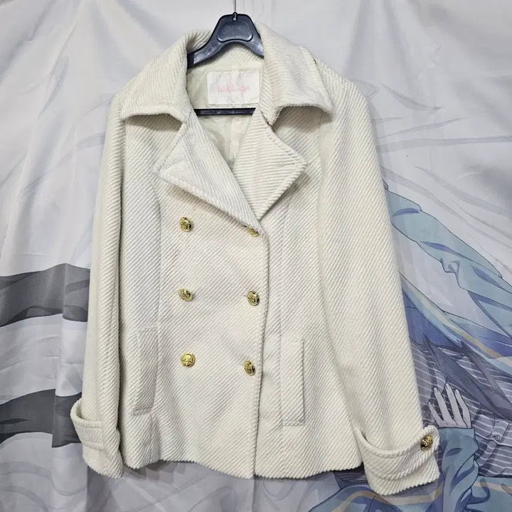 [BUNJANG] LIZ LISA Ivory Double Button Coat / LIZ LISA  리즈리사  코트