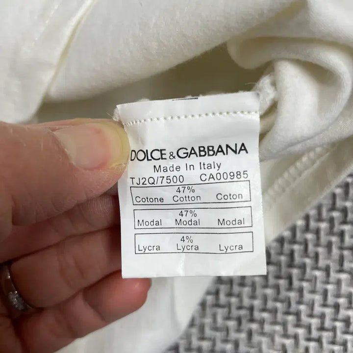 [BUNJANG] Dolce & Gabbana Cotton Long Sleeve Shirt / [여성상의] 돌체앤가바나 코튼 롱슬리브 긴팔티