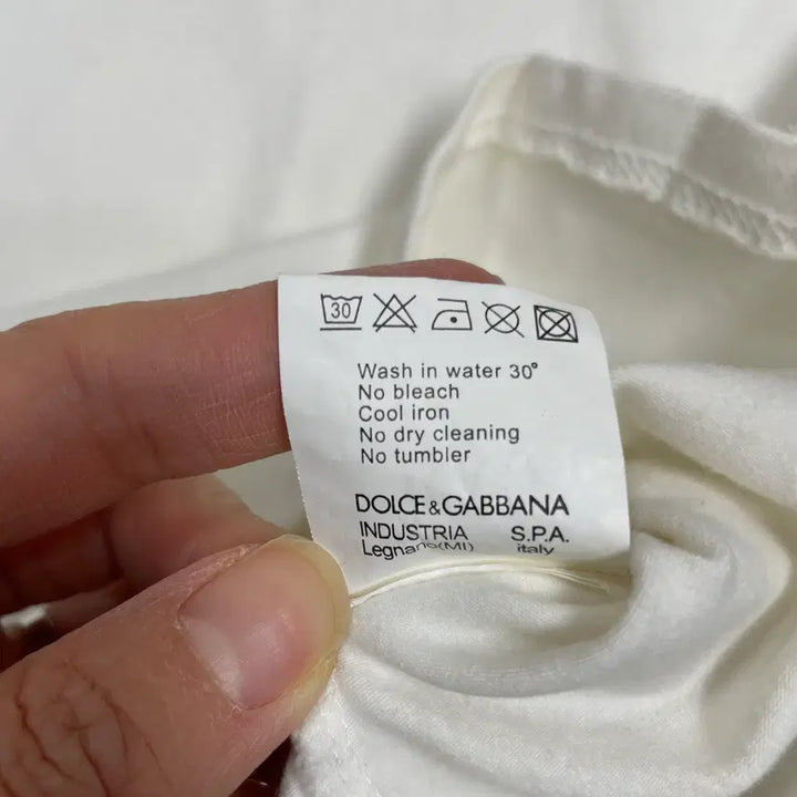 [BUNJANG] Dolce & Gabbana Cotton Long Sleeve Shirt / [여성상의] 돌체앤가바나 코튼 롱슬리브 긴팔티