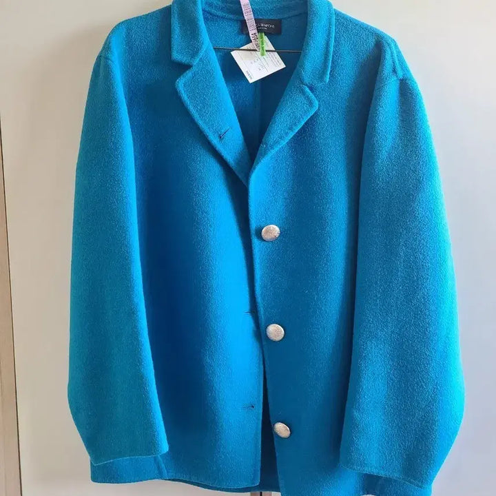 [BUNJANG] Piazza Sempione Blue Wool Blazer / 이태리 Piazza Sempione 블루 여성 자켓