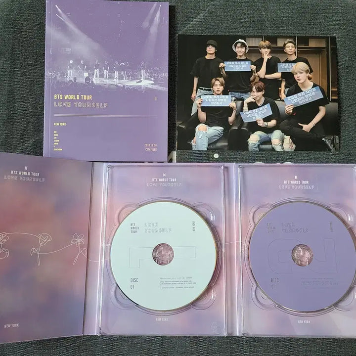[SOLD OUT] 럽셀 뉴욕 디비디 딥디 dvd 방탄소년단 콘서트 러브유어셀프