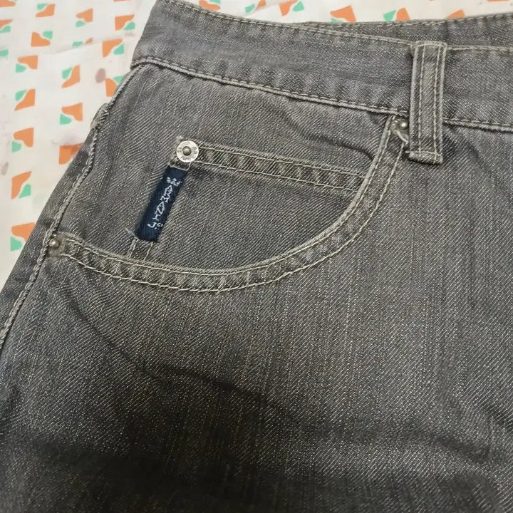 [BUNJANG] Denim Jeans Size 34 / 알마니,그레이.데님청바지.A급ㅡ34사이즈,택포