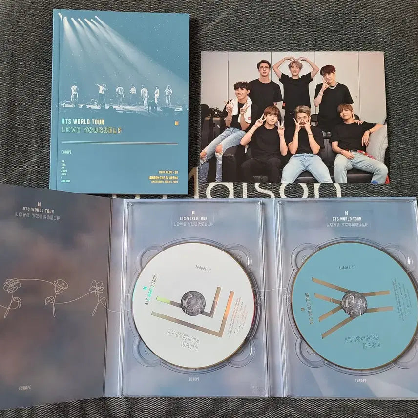 럽셀 유럽 디비디 딥디 dvd 방탄소년단 콘서트 러브유어셀프