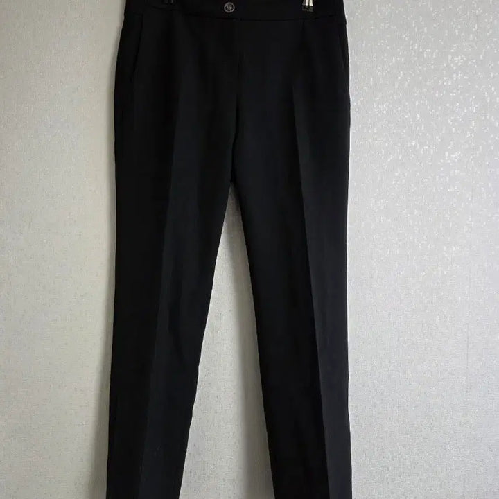 [BUNJANG] Mine Black Basic Slacks / 마인 블랙 기본 슬랙스 바지