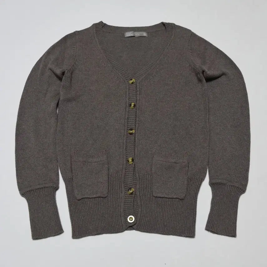 [BUNJANG] Zara Brown Knit Cardigan / 자라 브라운 니트 가디건 S