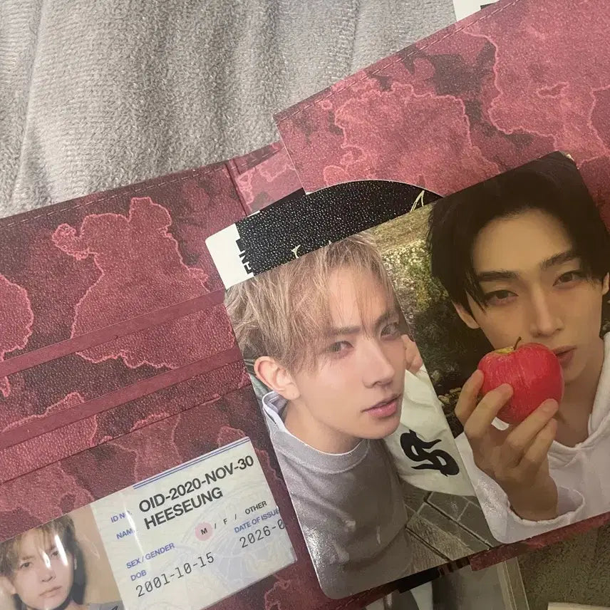 [BUNJANG] ENHYPEN Heeseung &amp; Sunoo Photocard / 엔하이픈 희승 엔진반 포카 선우