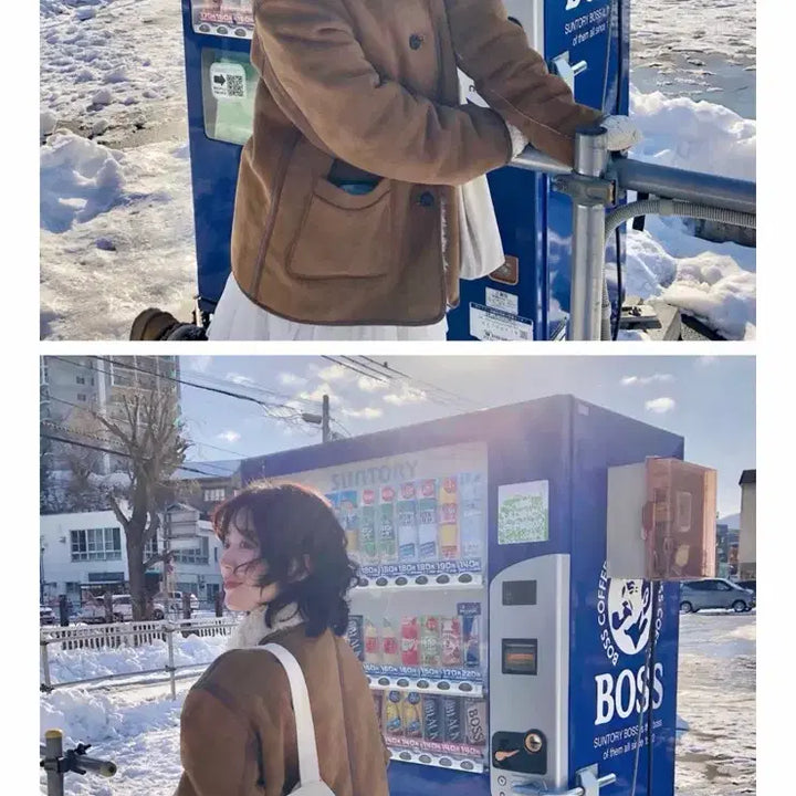 [BUNJANG] Reversible Coat Camel / 108파운드 리버시블 코트 카멜