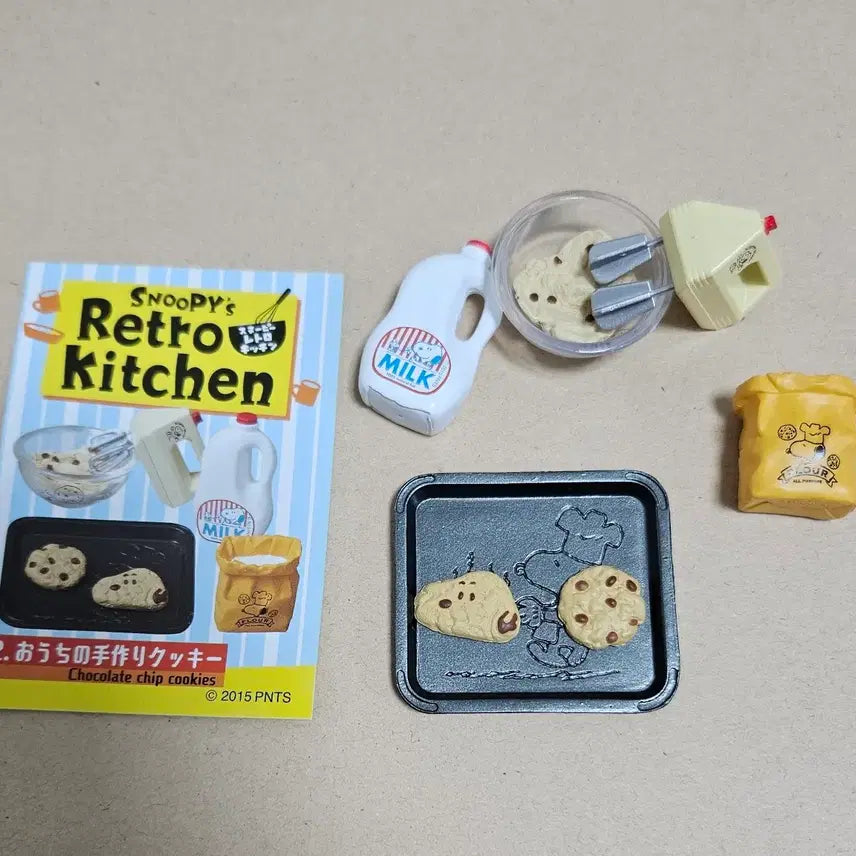 [BUNJANG] Snoopy Retro Kitchen Blind Box Set / 리멘트 식완 스누피 리트로 키친 8종 2015년 단종버젼