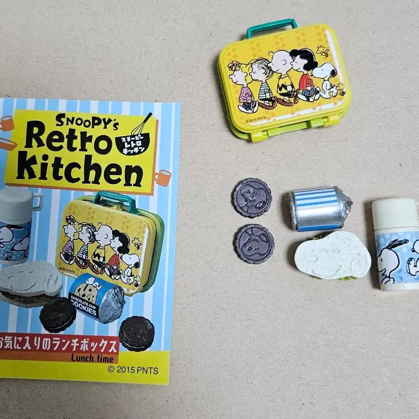 [BUNJANG] Snoopy Retro Kitchen Blind Box Set / 리멘트 식완 스누피 리트로 키친 8종 2015년 단종버젼