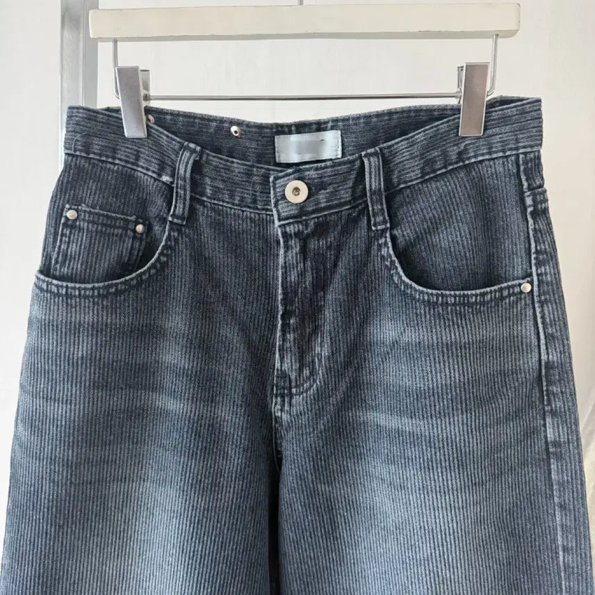 [BUNJANG] Reasoning Corduroy Wide Denim Pants / [새상품] 리즈닝 코듀로이 와이드 데님 팬츠