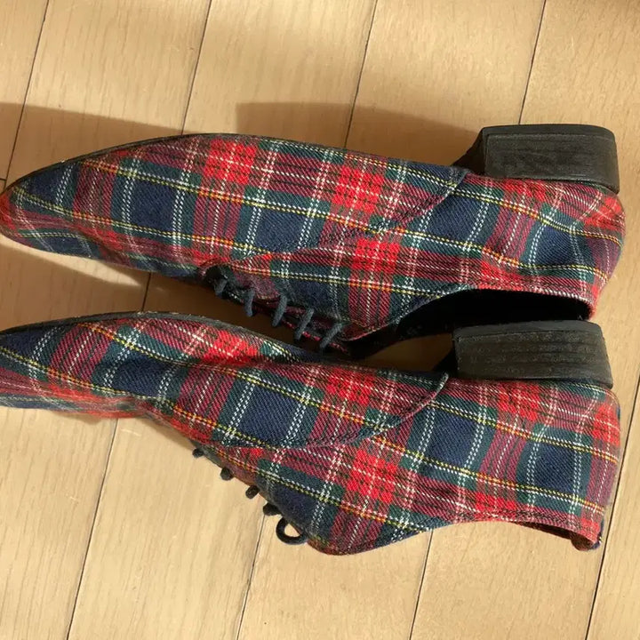 [BUNJANG] Repetto Check Pattern Flats / 레페토245 39사이즈