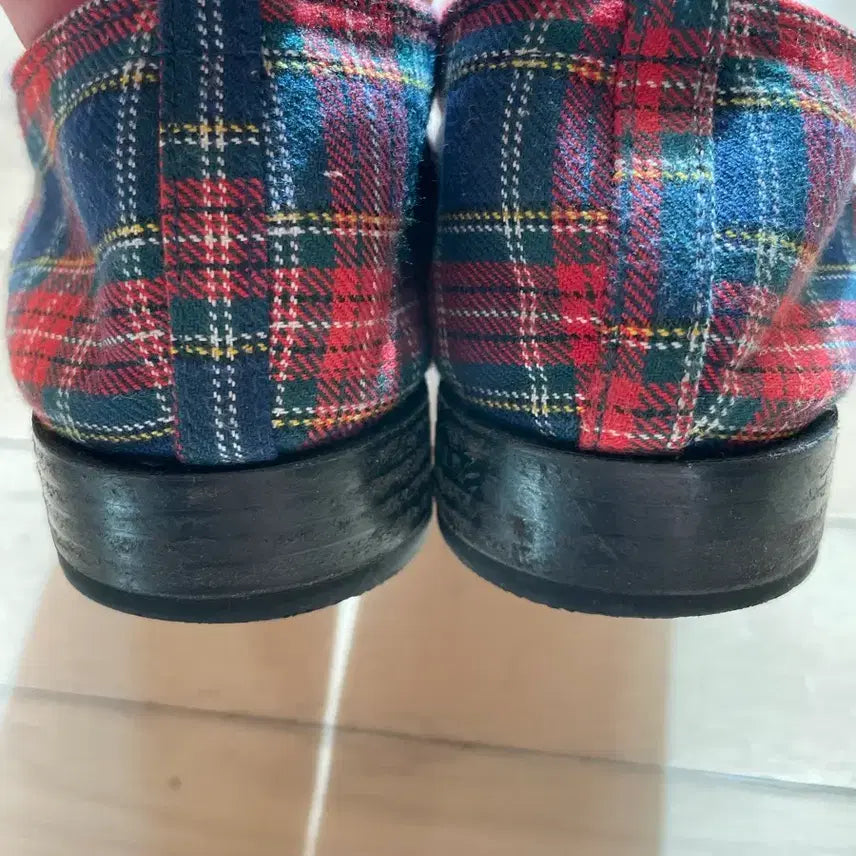 [BUNJANG] Repetto Check Pattern Flats / 레페토245 39사이즈