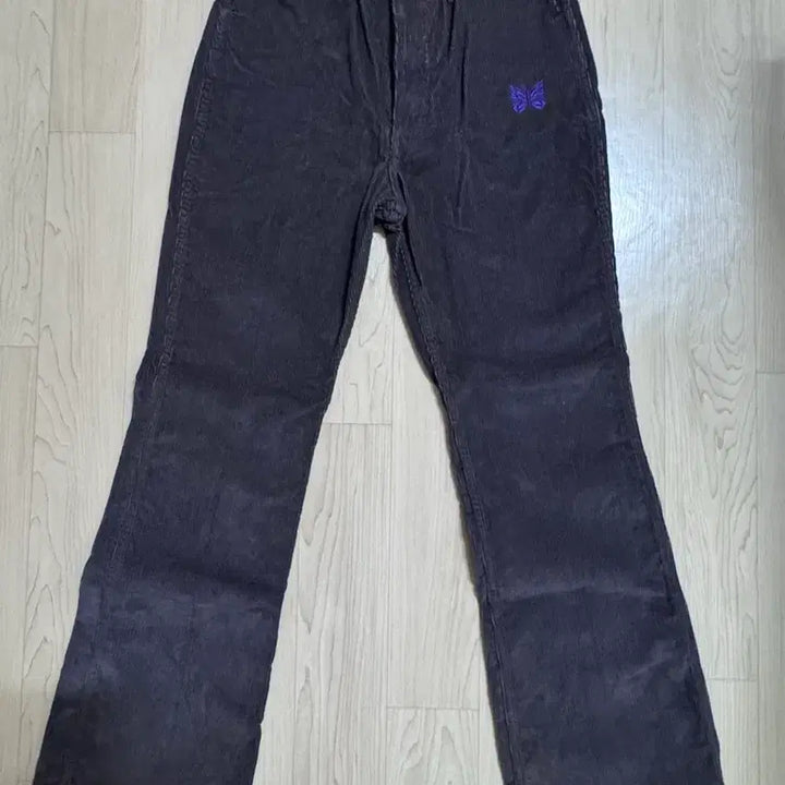 [BUNJANG] Needles Bootcut Denim Corduroy XS Black Pants / 니들스 부츠컷 데님 코듀로이 XS사이즈 중고