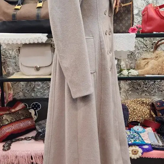 [BUNJANG] SLY Flare Maxi Long Coat (Size 55) / SLY 플레어 맥시 롱코트(55)