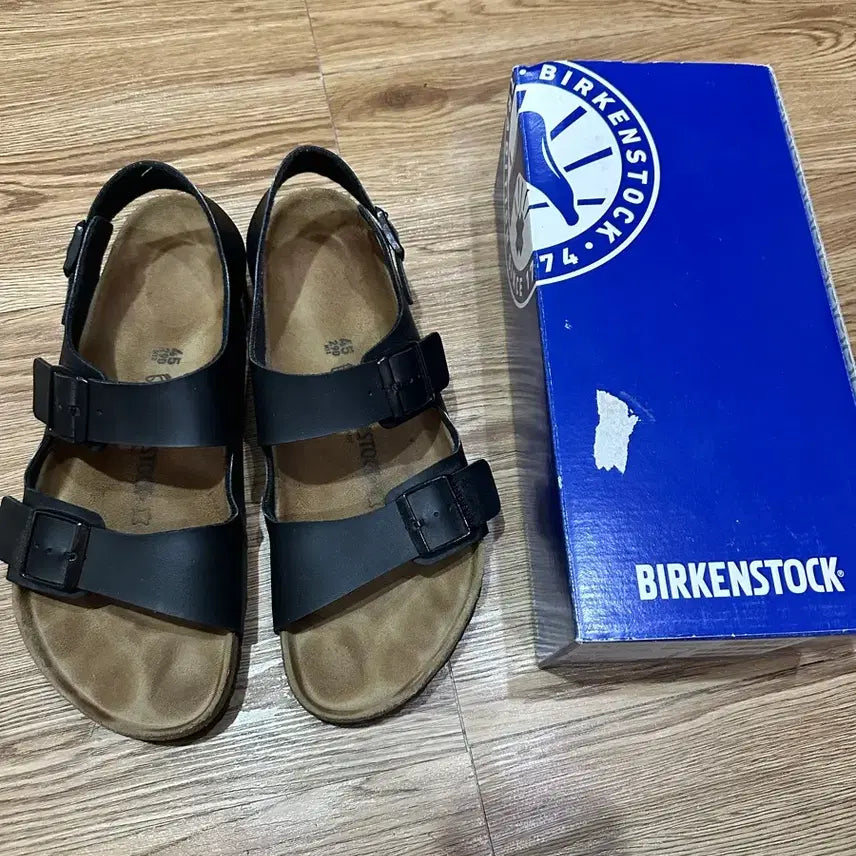 [BUNJANG] Birkenstock Milano Black 290mm / 버켄스탁 밀라노 블랙 290mm 3회착