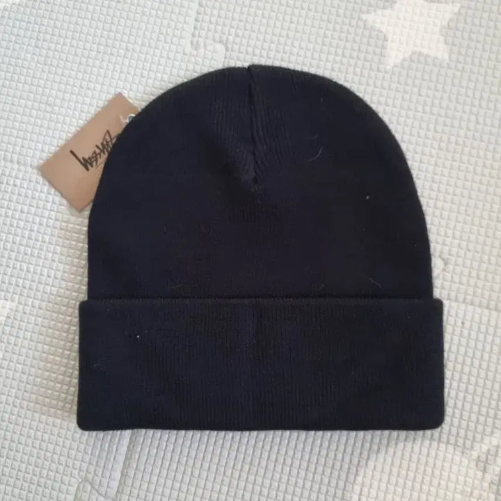 [BUNJANG] Stussy Stock Cuff Beanie Black / 스투시 스탁 커프 비니 블랙