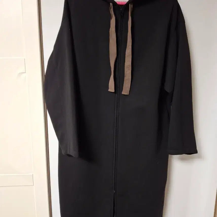 [BUNJANG] VOV Hooded Long Zip-Up / 택포/VOV 후드 롱 집업 (기모 아님