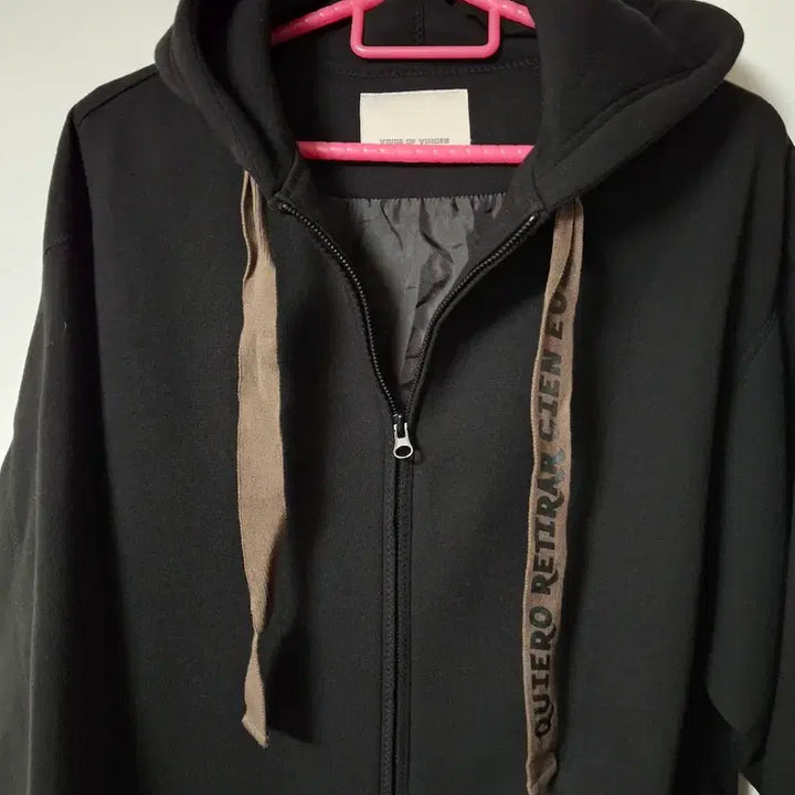 [BUNJANG] VOV Hooded Long Zip-Up / 택포/VOV 후드 롱 집업 (기모 아님