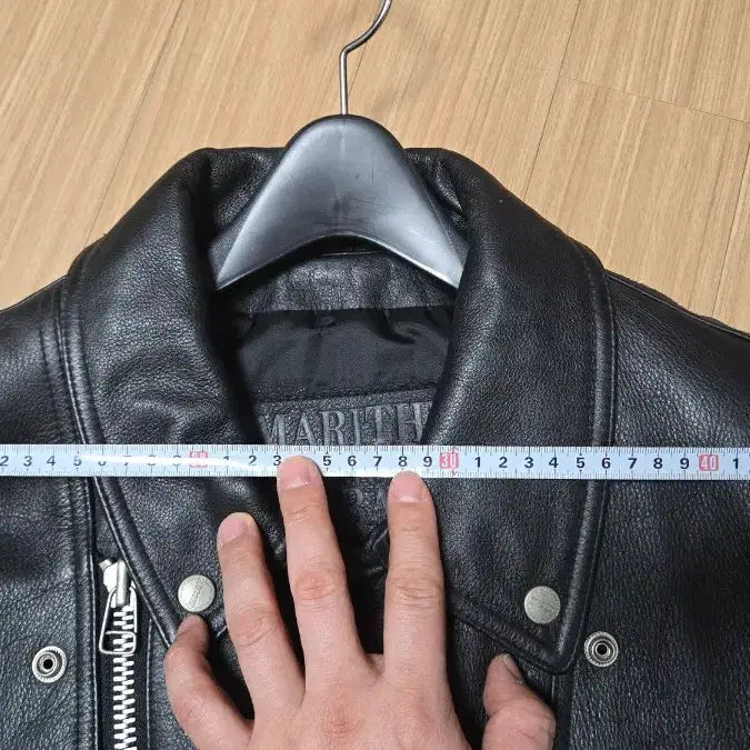 [BUNJANG] Marithe Francois Girbaud Leather Jacket / 마리떼프랑소와저버 가죽자켓