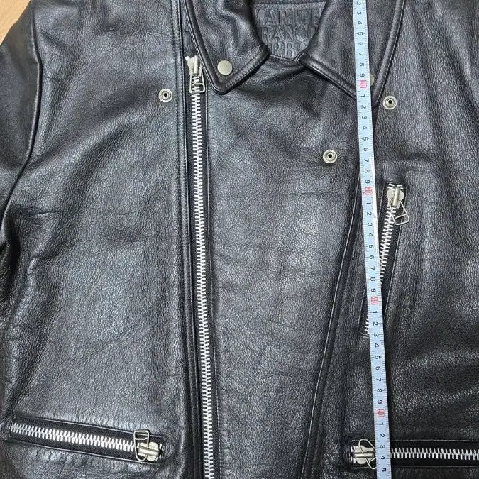 [BUNJANG] Marithe Francois Girbaud Leather Jacket / 마리떼프랑소와저버 가죽자켓