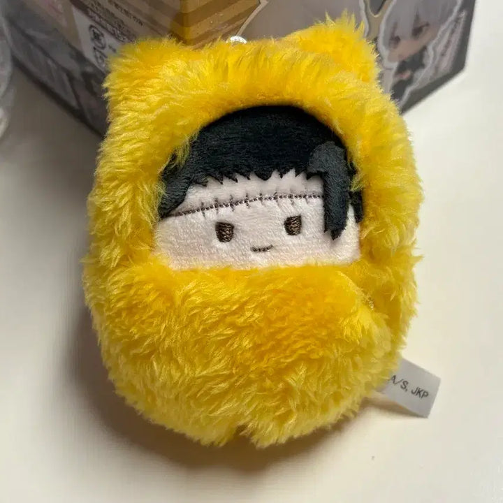 [BUNJANG] Jujutsu Kaisen Geto Suguru Brain Tapping Doll Keyring / 주술회전 게토 스구루 뇌토 타피누이 인형 키링