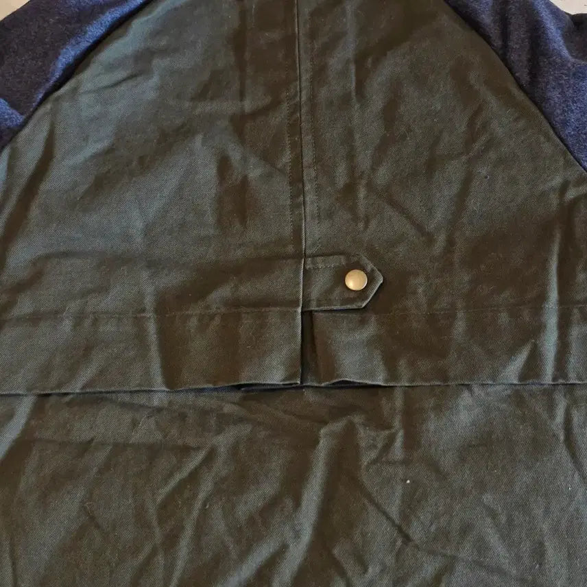 [BUNJANG] Khaki Color Block Parka Padded Jumper / 오늘할인_카키색 배색 야상 패딩 점퍼 새상품 내피있음