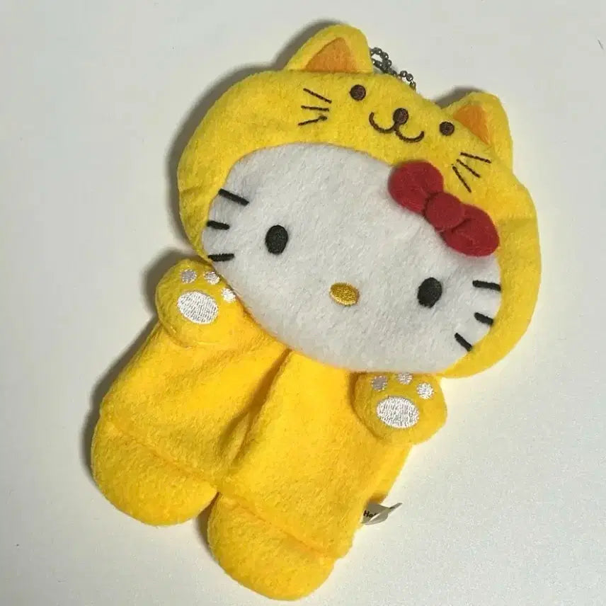 [BUNJANG] Kitty Cat Cover Case Keychain / 고전 키티 고양이 커버 케이스 키링