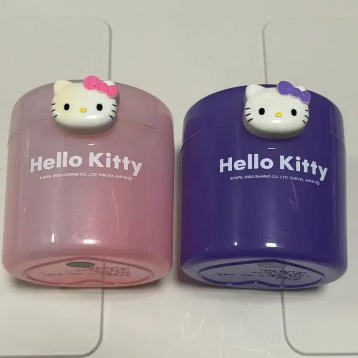 [BUNJANG] Kitty Heart-Shaped Storage Case Bundle Set / 고전키티 원형 보관함 케이스 하트 소품함 (일괄)