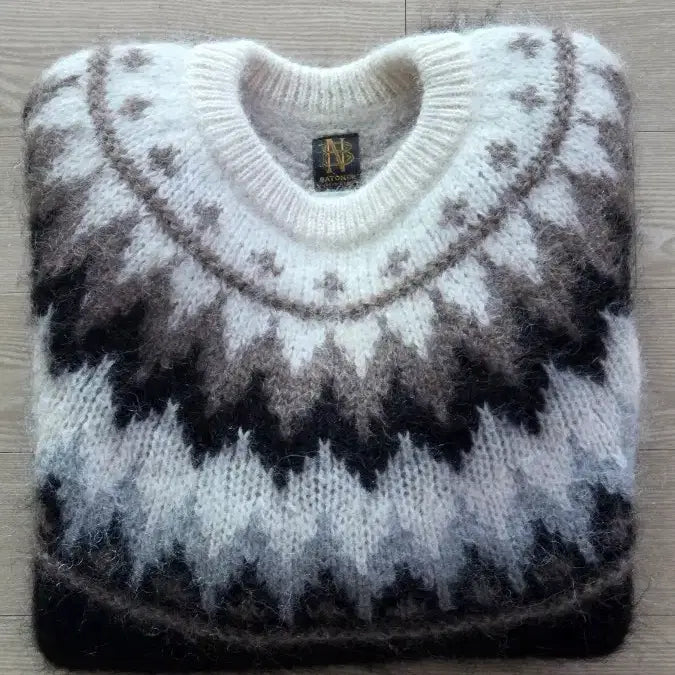 [BUNJANG] BATONER Nordic Mohair Knit Sweater 4 / BATONER 바토너 노르딕 모헤어니트 스웨터 4