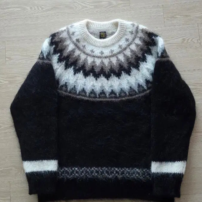 [BUNJANG] BATONER Nordic Mohair Knit Sweater 4 / BATONER 바토너 노르딕 모헤어니트 스웨터 4