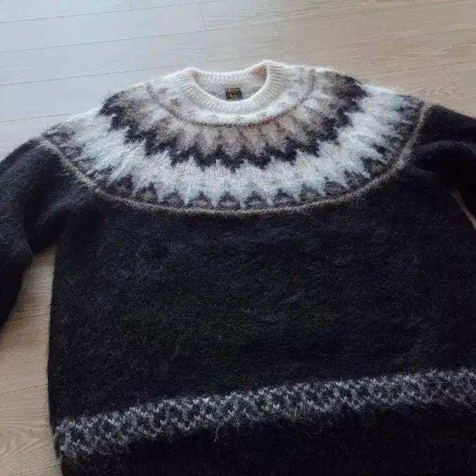 [BUNJANG] BATONER Nordic Mohair Knit Sweater 4 / BATONER 바토너 노르딕 모헤어니트 스웨터 4