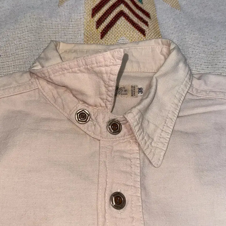 [BUNJANG] Fullcount Workers Chambray Shirt 38 / 풀카운트 워커스 샴브레이 셔츠 38