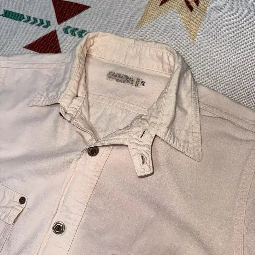 [BUNJANG] Fullcount Workers Chambray Shirt 38 / 풀카운트 워커스 샴브레이 셔츠 38