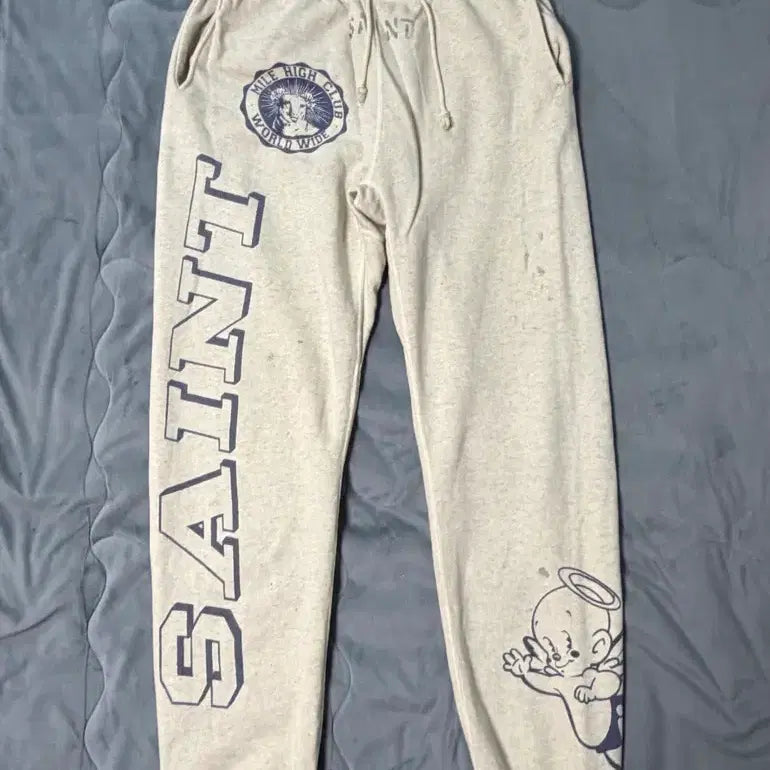 [BUNJANG] Saint Michael Sweatpants S / 세인트 미카엘 스웻팬츠 S