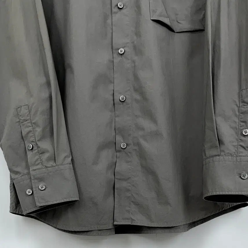 [BUNJANG] Inspector Basic Cotton Work Shirt / 인스펙터 베이직 코튼 워크 셔츠