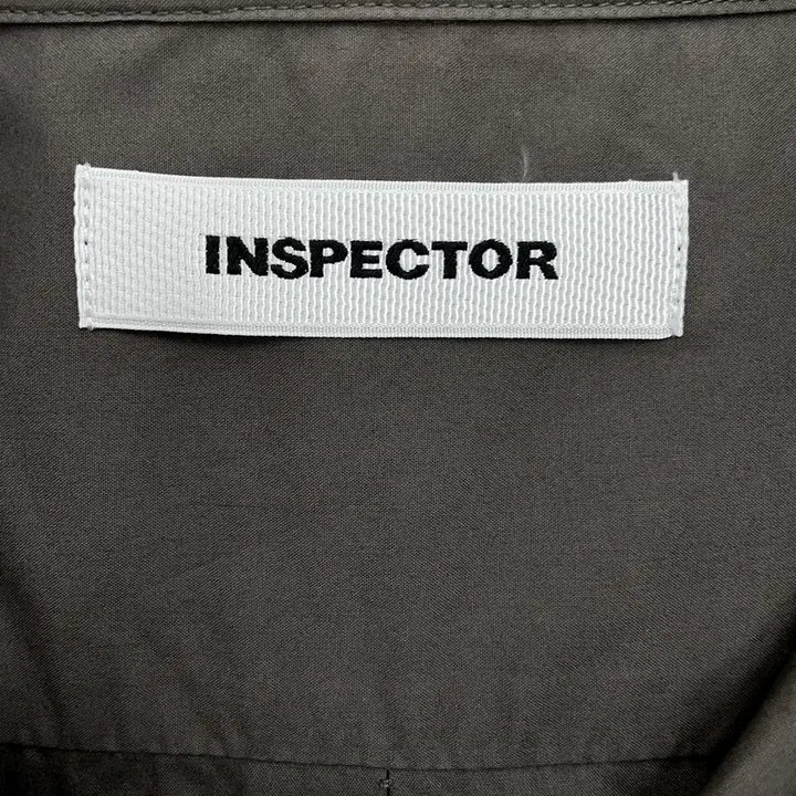 [BUNJANG] Inspector Basic Cotton Work Shirt / 인스펙터 베이직 코튼 워크 셔츠