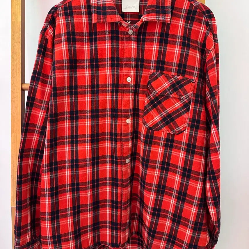 [BUNJANG] MLB New York Yankees Checkered Shirt XL / MLB 양키스체크셔츠(사이즈XL)