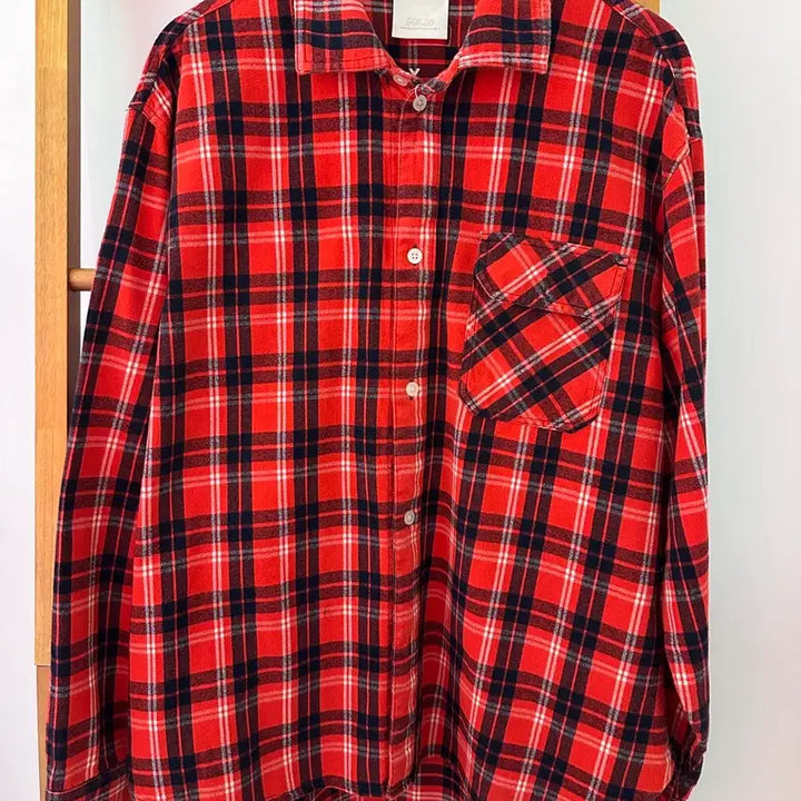 [BUNJANG] MLB New York Yankees Checkered Shirt XL / MLB 양키스체크셔츠(사이즈XL)